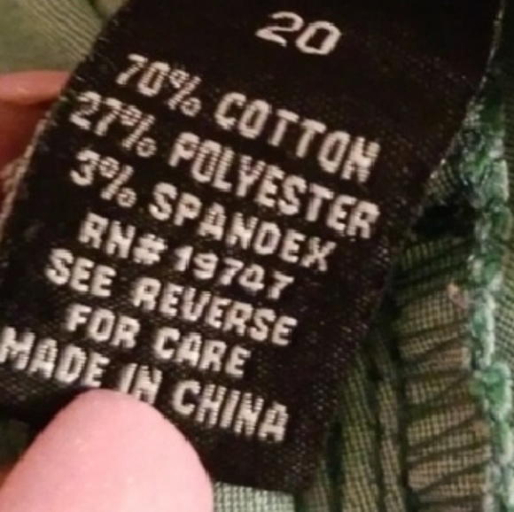 ***Plus Size Skinny Leg Pants - Rust*** - Picture 3 of 3